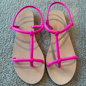 Jack Rogers pink sandals